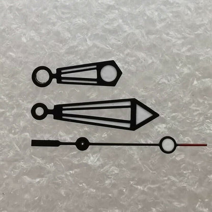 Brandneues 31-mm-Zifferblatt, grün leuchtend, passend für Omega NH35/NH36 #02