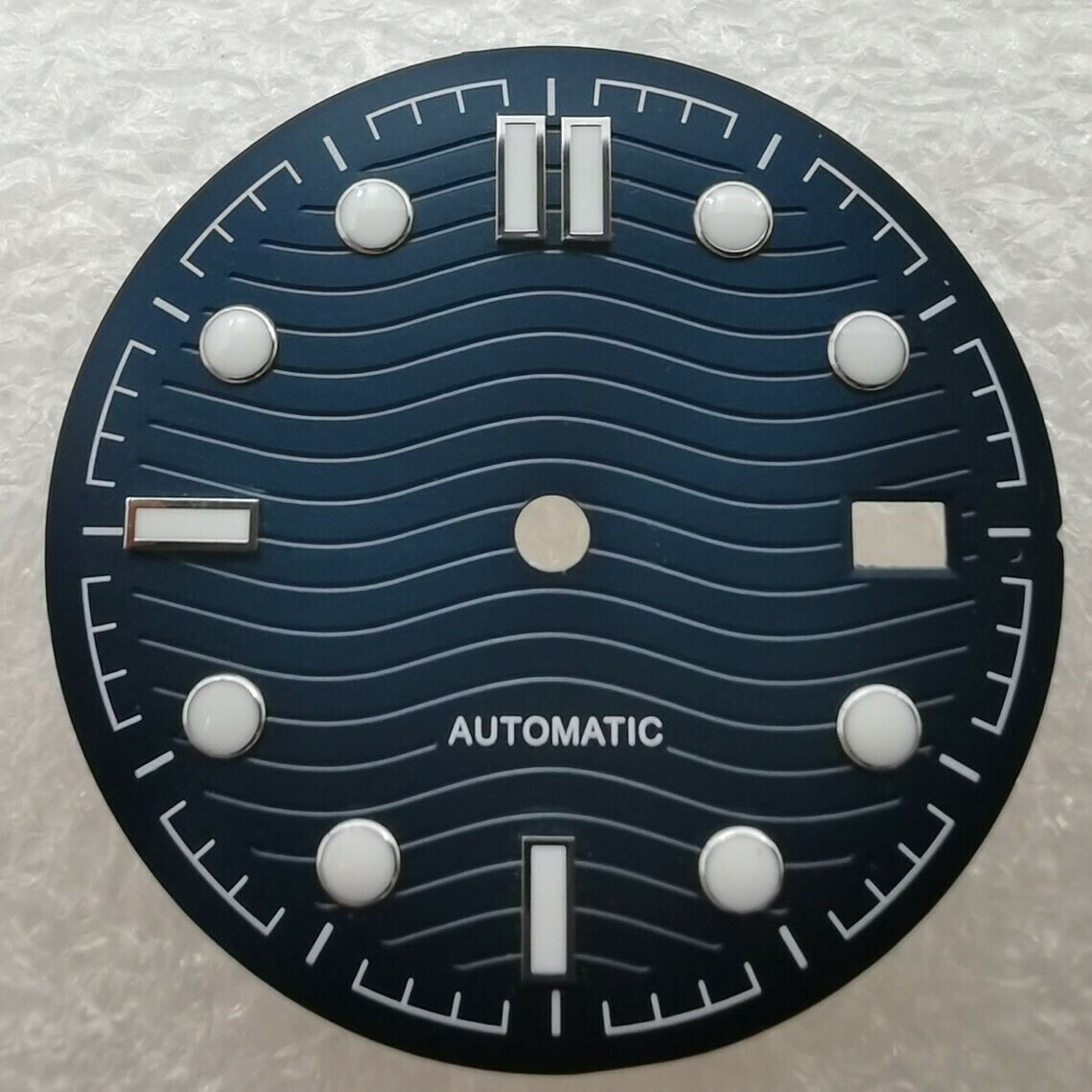 Brandneues 31-mm-Zifferblatt, grün leuchtend, passend für Omega NH35/NH36 #02