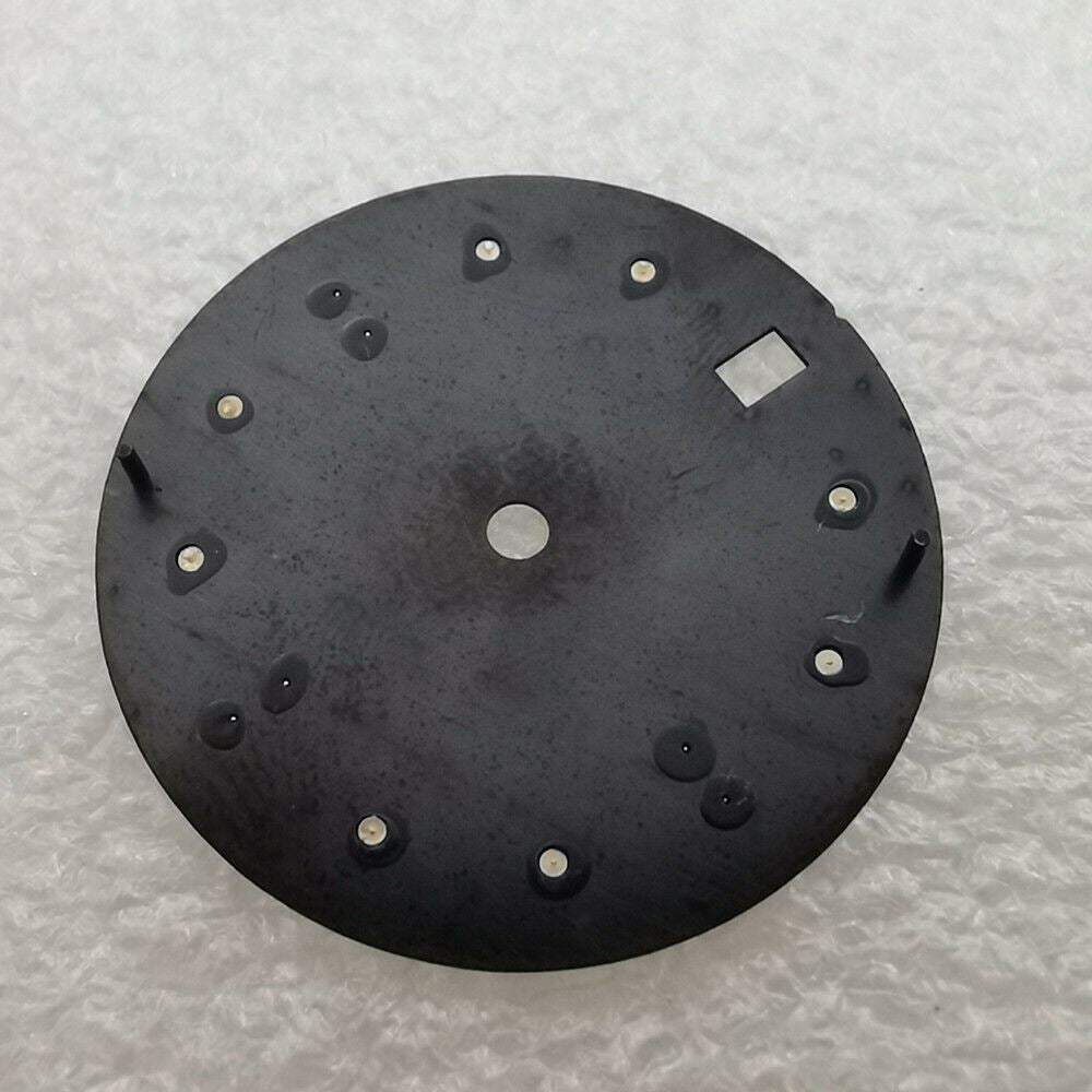 Cadran de montre neuf de 28,50 mm, vert lumineux, adapté au mouvement NH35 #04