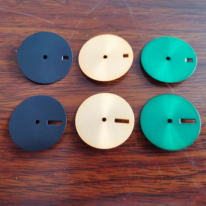 28.5mm Pure Color Watch Dial NO Lume Suitable for NH35/NH36 Movement #15