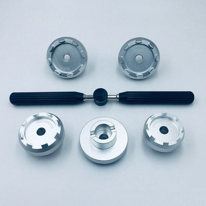 Watch repair tool Omega back case opener for Cal.8800, durable cover remover dies for precision use.