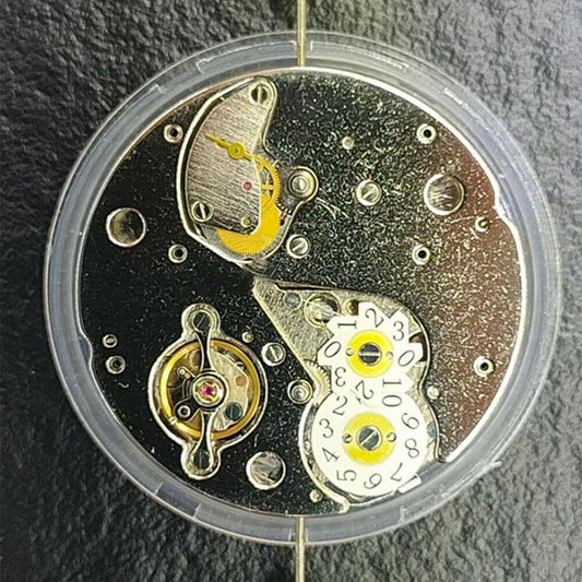 Tianjin Mechanical Movement ST6 with Big Calendar, dual functions for precise time, China Made watch accessory.