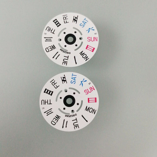 NH35 NH36 watch movement with week dial, precision parts for watchmaker repairs and maintenance.