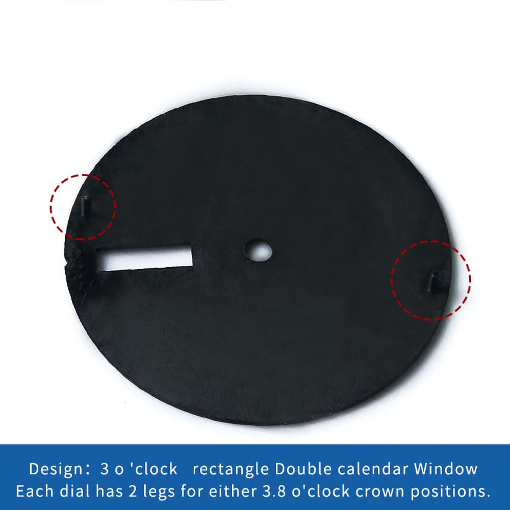 Brand New Black Watch Dial Parts For Skx007 Skx009 SPRD Fit Movement NH35 NH36