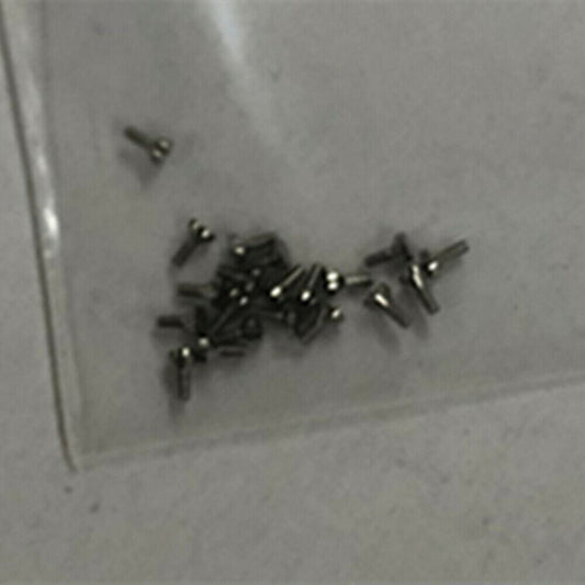Precision movement watch screws compatible with Miyota 8200, ideal for dial foot pin repairs.