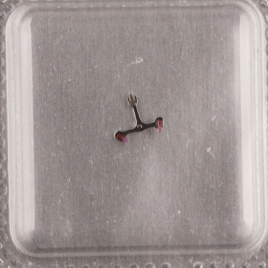 Movement watch pallet fork for ETA 2671, precise replacement part enhancing watch repair accuracy.
