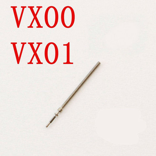 Movement watch winding stem replacement for VX00 VX01 VX10 VX11 models, precise fit for watch repair.