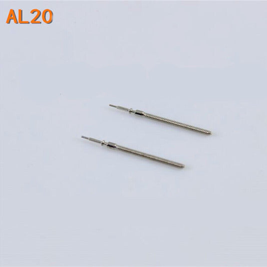 Movement watch winding stem for AL20, precision replacement part enhancing watch repair quality.
