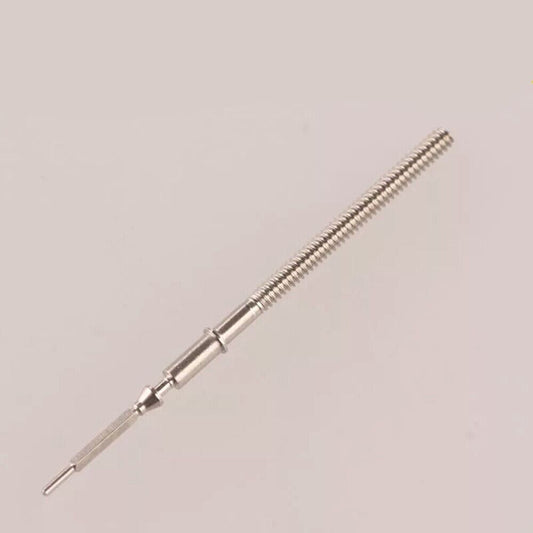 Movement watch winding stem for YM92A YM62A models, compatible replacement part for precise watch repair.