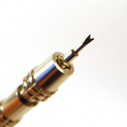 Bergeon 8111 Swiss spring bar removal tool for precise luxury watch strap fitting and repairs.