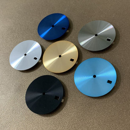 New 28.5mm Watch Dial Shined for NH35 Movement Watch Parts WITH Calendar C2