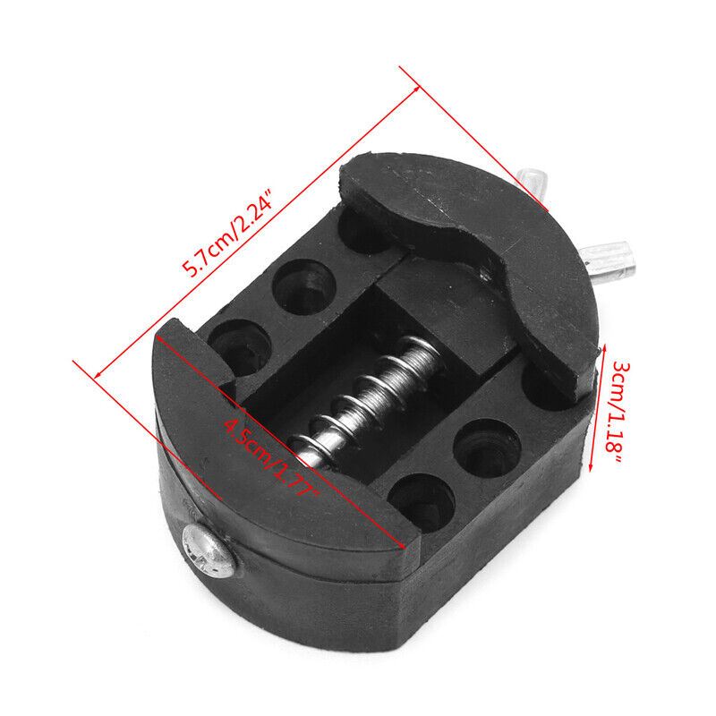 Adjustable watch case holder, perfect for stable watch repair and precise case opening.