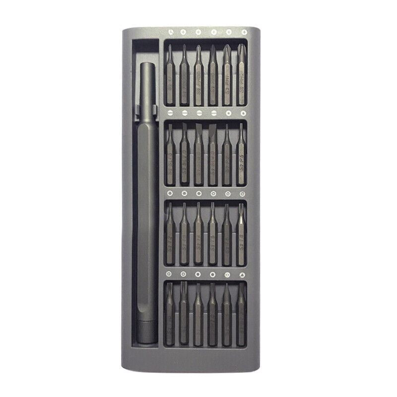 24-in-1 precision multi-tool kit with magnetic screwdrivers, Alloy brand for versatile watch accessories repair.