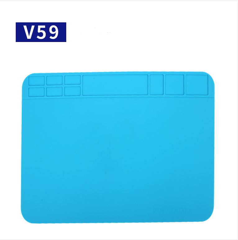 Heat-resistant silicon soldering mat for watch repair, ensuring precise and safe soldering by BrandName.