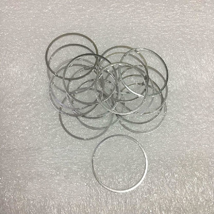 Steel dial spacer ring for MYT 8200 watch movement repair, precision fit for accurate assembly.