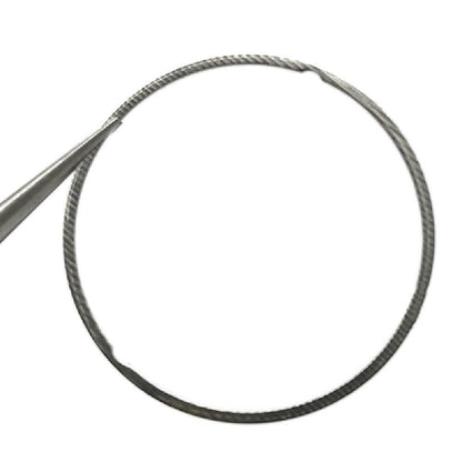 Steel dial spacer ring for MYT 8200 watch movement, precision fit ensuring accurate assembly by MYT.