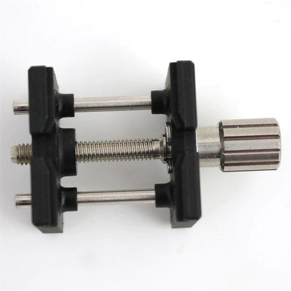 Bergeon 4039-P synthetic movement holder, adjustable for 3 3/4'' to 11'' watches, ideal for secure repairs.