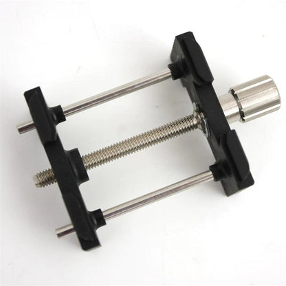 Bergeon 4040-P reversible watch movement holder securing watches for precise repairs.