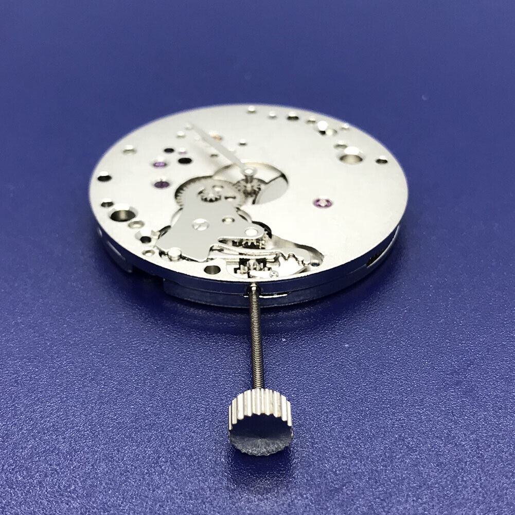Chinese Seagull ST3621 mechanical watch movement with ETA 6498 style, 6 o'clock second hand, replacement part.