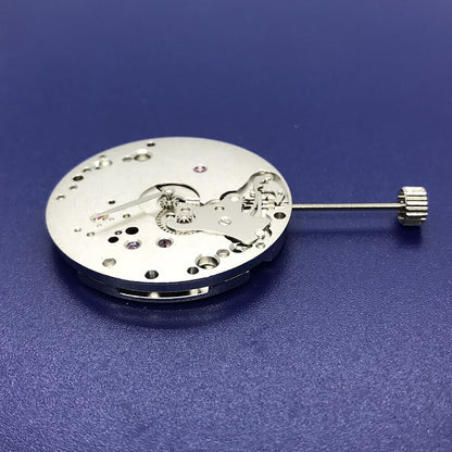 Chinese Seagull ST3621 mechanical watch movement with ETA 6498 second hand at 6 o'clock replacement.