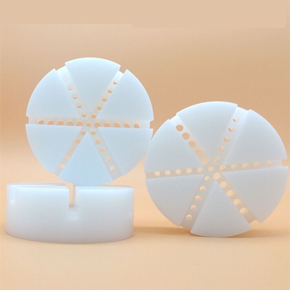 Set of 3 plastic watch band holders with pins remover, perfect for bracelet strap repair tasks.