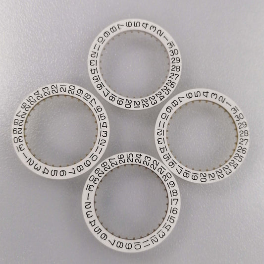 Disque de date blanc de remplacement générique pour mouvement <tc>ETA</tc>2836 Date@3