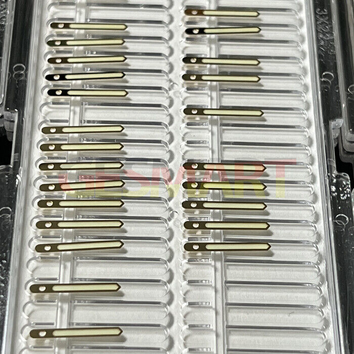 Dual-tone silver and gold C3 Super Lume watch hands for SKX007 and SBBN models, luminous and precise.