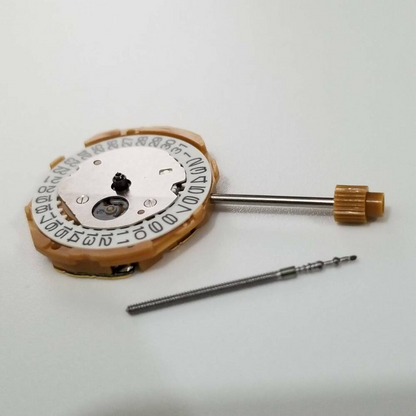 Miyota GL10 quartz watch movement for repairs, compatible with GL12 models, precision replacement part.