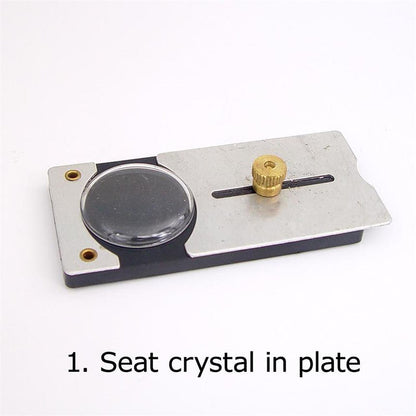 Bergeon 4266 crystal remover tool for watch crystals 10-45mm, precise lift and removal accessory for watch repairs