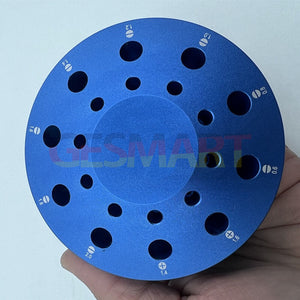 Tool Rotating 10 Holes Stand for 0.6mm-2.0mm Watch Screwdriver Stand Holder