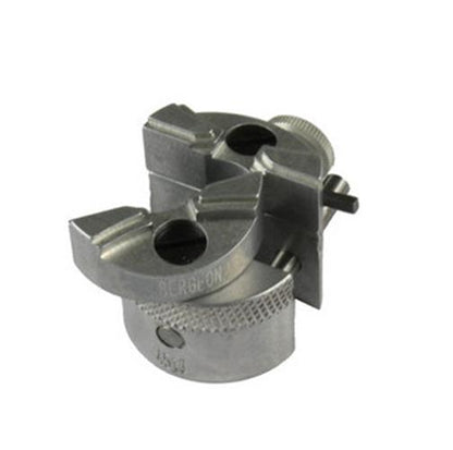 Bergeon 4513 double jaw universal movement holder for secure watch repair and assembly.
