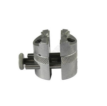 Bergeon 4513 double jaw universal movement holder for secure watch repair and assembly.