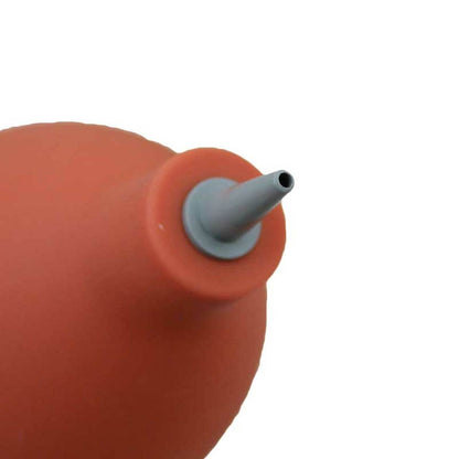 Bergeon 4657 fine tip rubber dust blower for precise cleaning of watch parts and delicate accessories.