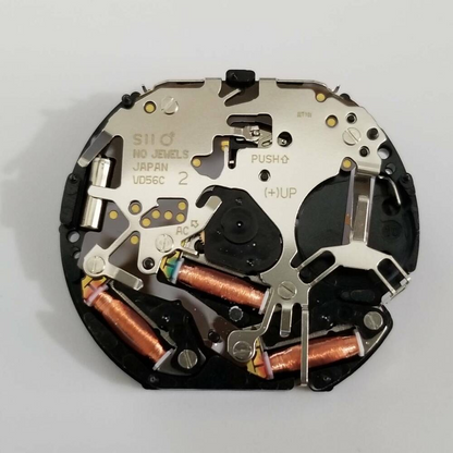 VD56 quartz watch repair part, compatible replacement for V656 movement, precise and reliable.