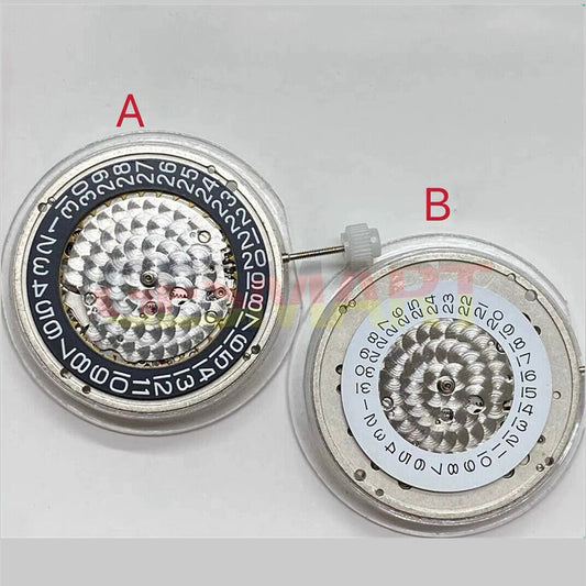 China Made 7500 automatic watch movement replacement with 3135 3235 mechanical parts for precise timekeeping