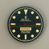 28.5mm Retro Watch Dial Green Luminous Suitable for NH35/8215/2836 Movement #XE5