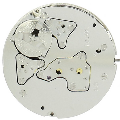 Ronda 5030D quartz watch movement for luxury watch repairs ensuring precise timekeeping.