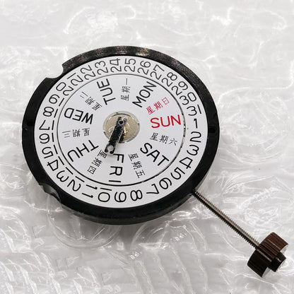 Mouvement de montre à quartz Ronda 507, pièces suisses, caractères anglais et chinois