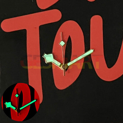 C3 Super Lume snowflake watch hands for SKX007, SBDX007, SRP777 models; Seiko NH35 NH36 compatible.