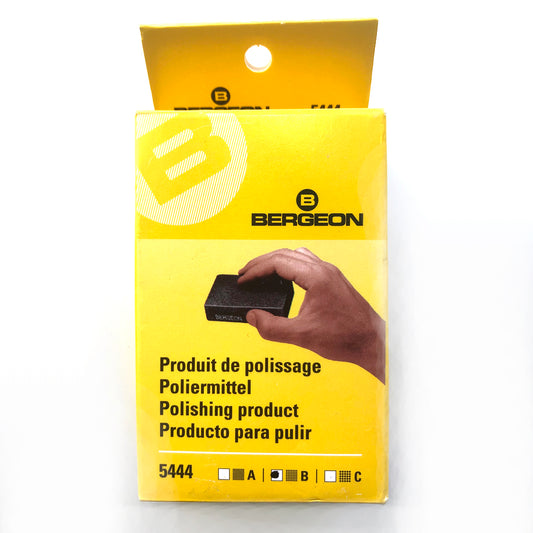 Bergeon 5444-B medium polishing cloth for cleaning and rust removal in watch accessories.