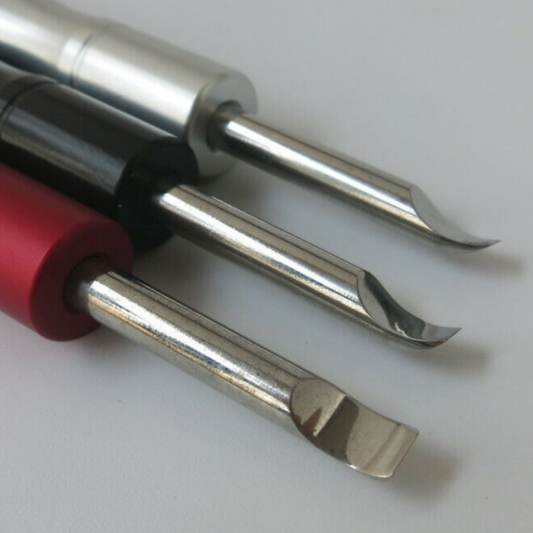 Set of 3 watch back cover opening levers, ideal for precise watch repair and caseback removal.