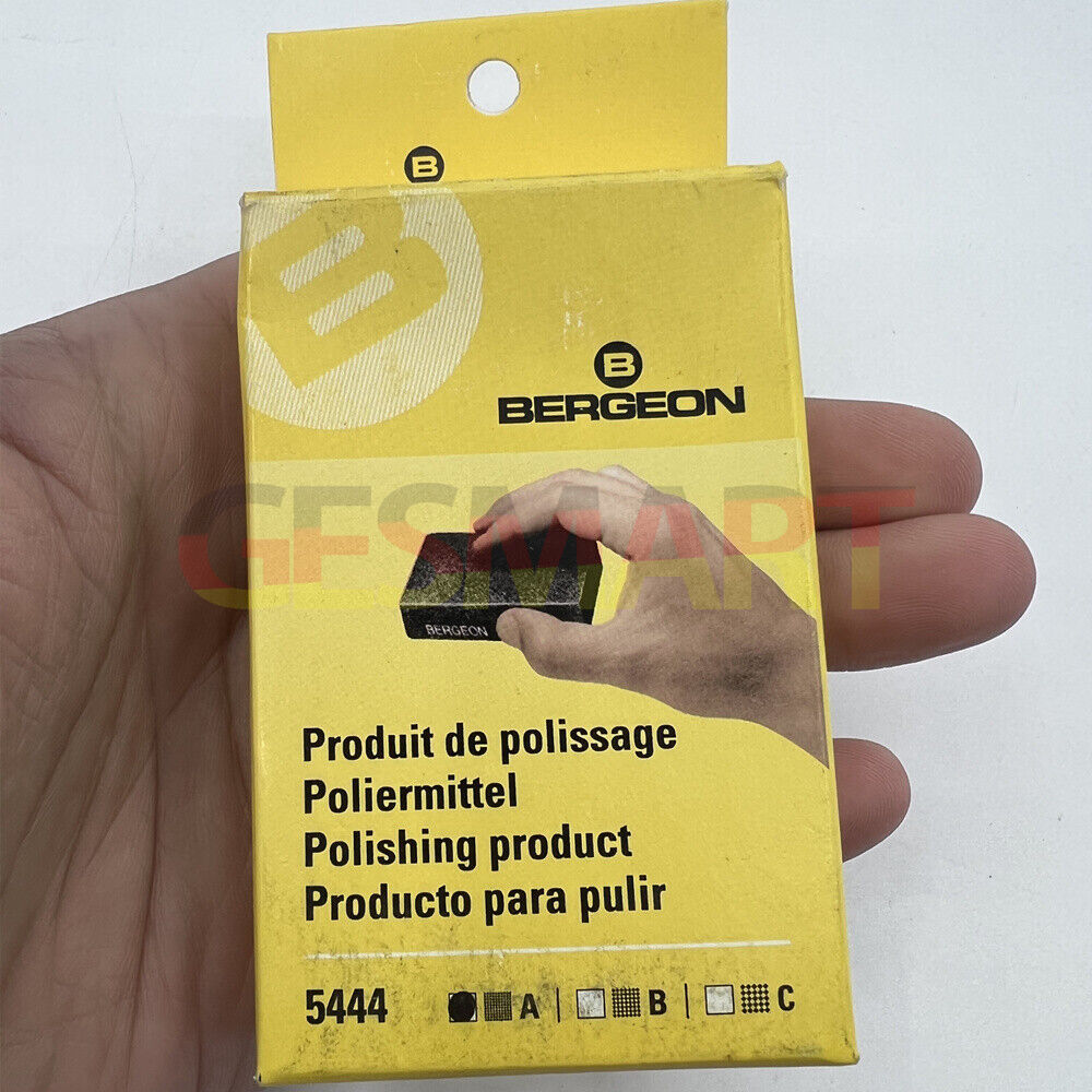 Bergeon 5444-A fine polishing cloth for watch accessory rust removal and cleaning.