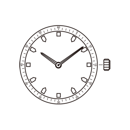 Japan Quartz Movement Miyota 5Y20 quartz watch mechanism replacement for precise timekeeping.