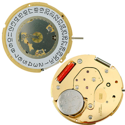 Ronda 6003D quartz movement by Ronda, precise timekeeping for watch repairs and accessories.