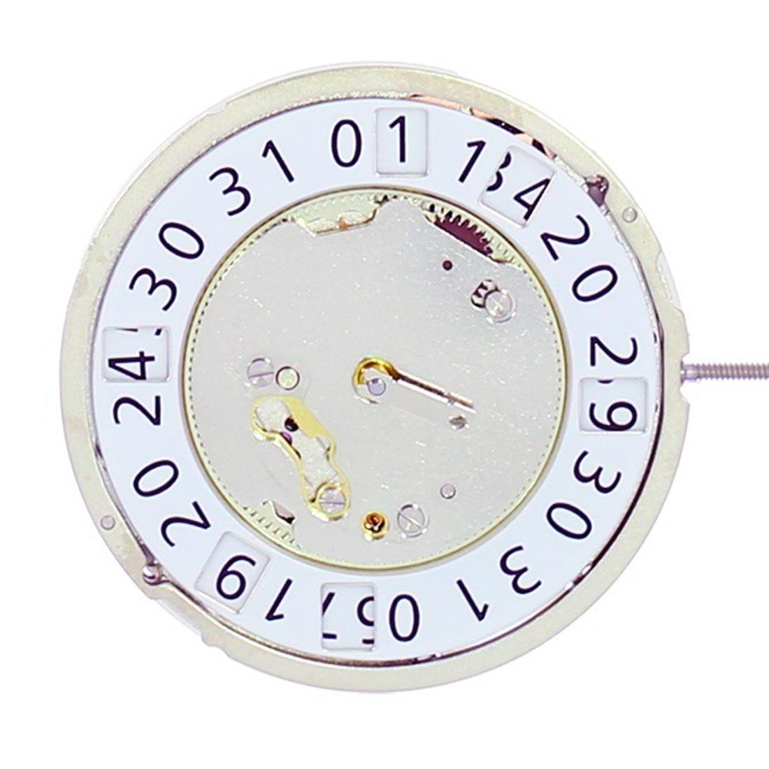 Ronda 6004B quartz watch movement, precise timekeeping for professional watch repairs and accessories.