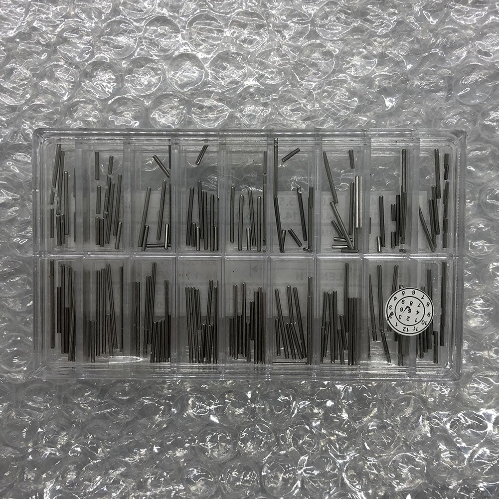 316# stainless steel watch strap pins for secure watchband links, 180 pieces per box.