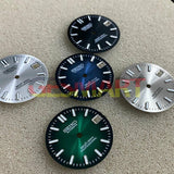 28.5mm Watch Dial Green Luminous Suitable for NH35 Movement #AE46