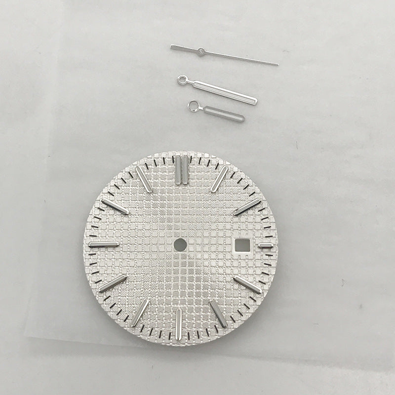 31.7MM luminous watch dial for Miyota 8215/2813 movements, ideal for custom watch builds.