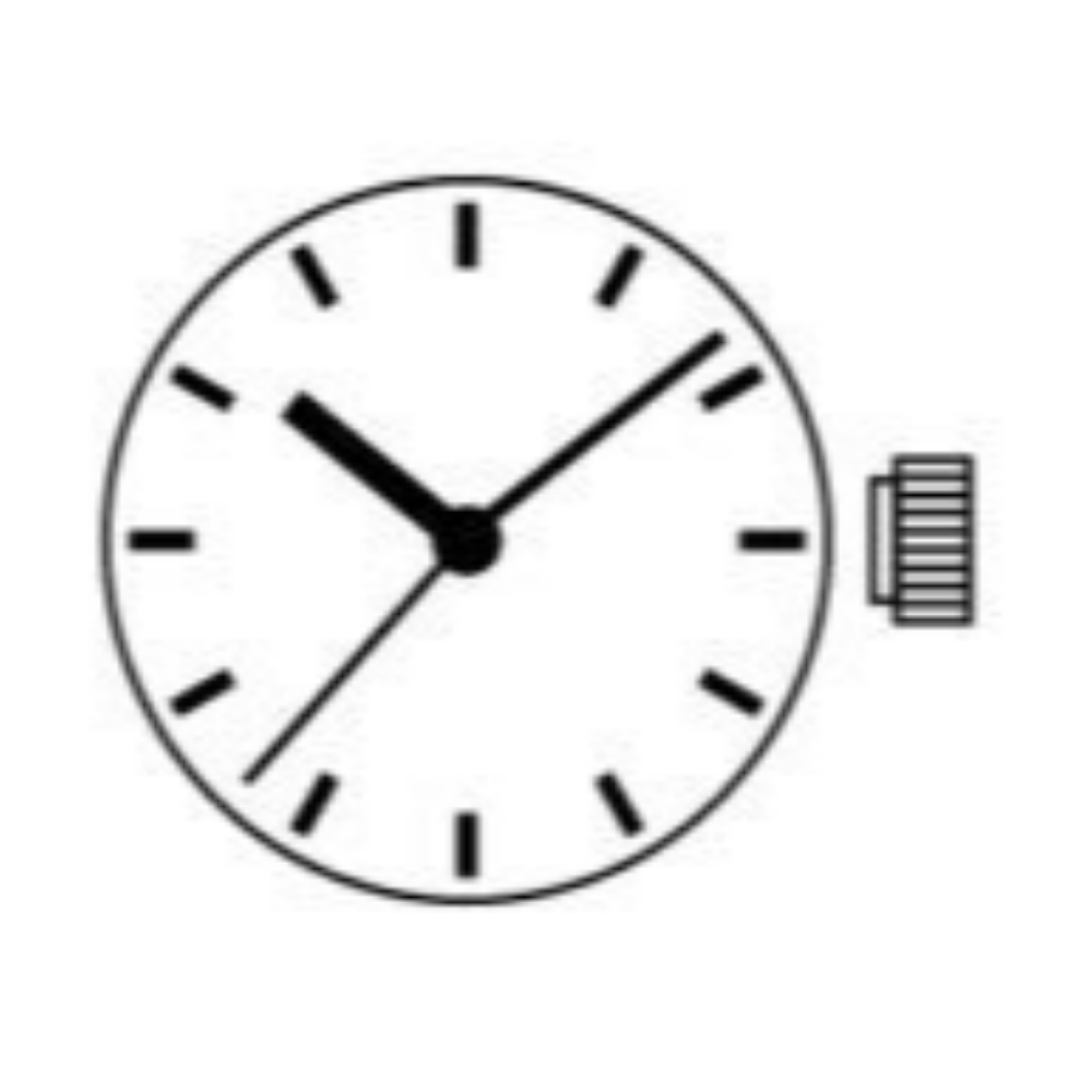 Epson VX01 quartz watch movement, precise timing and easy replacement for watch accessories.