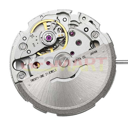 Miyota / Citizen 8215 Silver Plated Japan Automatic Mechanical Movement